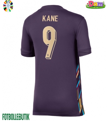 England Harry Kane #9 Bortatröja Kvinnor EM 2024 Kortärmad